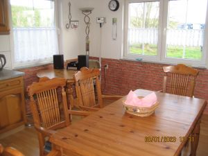 Küche rechte Seite - Bild 9: Haus am Sommerdeich "STRANDKORB INKLUSIV" Hunde willkommen