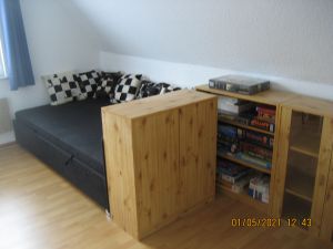 Bett mit Liegefläche 140 X 200 cm - Bild 14: Haus am Sommerdeich "STRANDKORB INKLUSIV" Hunde willkommen