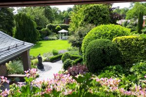 Fensterblick aus der Küche - Bild 19: Schicke Fewo an der südlichen Nordseeküste-Ostfriesland
