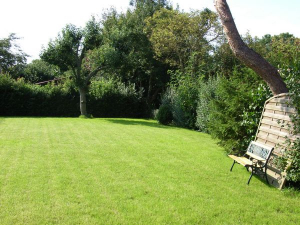 Genügend Platz - auch für Sonnenliegen - Bild 8: Ferienwohnung Mühlenblick in Rysum bei Greetsiel