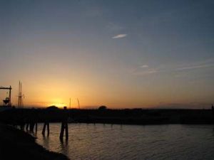 Bild 19: Süderhus - Süderhafen auf Nordstrand, Weltnaturerbe Wattenmeer, Nordsee
