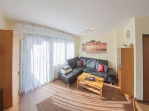 Der Blick vom Essplatz - Bild 1: Ferienhaus Marisol in Dangast, strandnah, 80 qm 6 Personen, Urlaub mit Hund