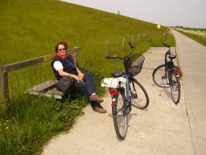 Ostfrieslands Radwegenetz lädt zu ausgedehnten Touren ein. - Bild 15: Ferienhaus "Friederike" an der Nordseeküste - ebenerdig - Hunde erlaubt