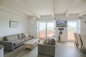 Bild 1: Ferienhaus "Lachmöwe", Urlaub mit Hund, Kamin, Sauna, Zaun, - 6 P., Nordsee