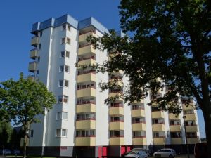 es liegt direkt gegenüber dem Sandstrand in in direkter Nähe zum Spielplatz. Dieser ist vom Balkon in Sichtweite - Bild 16: FeWo Möwenkoje Strandlage Cuxhaven Duhnen, Kinder willkommen, WLAN
