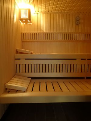 im Wellnessbereich. Auch diese können Sie kostenlos nutzen - Bild 12: FeWo Möwenkoje Strandlage Cuxhaven Duhnen, Kinder willkommen, WLAN