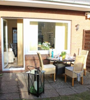 Gartenbereich - Bild 5: Sylt - Ruhiges Ferienhaus mit 3 Schlafzimmer und Internet