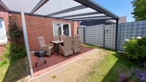 Bild 6: freistehendes Ferienhaus mit Hund bis 6 Pers. an der ostfriesischen Nordsee