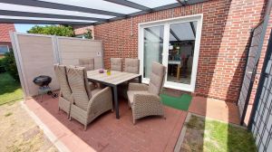 Bild 2: freistehendes Ferienhaus mit Hund bis 6 Pers. an der ostfriesischen Nordsee