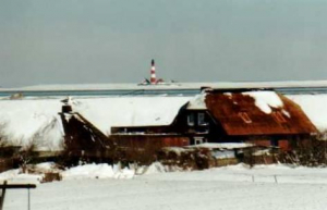 Ferienhäuser Reetkate und Strandperle
auch im Winter ein Paradies - Bild 15: Fischerkate am Strand von St. Peter-Ording