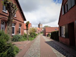 Bild 1: Ferienwohnung Kornspeicher in ostfriesischem Gulfhof