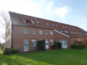 Oben links sehen sie die Loggia - Bild 10: Ferienwohnung Mühlenblick im Fischerdorf Ditzum