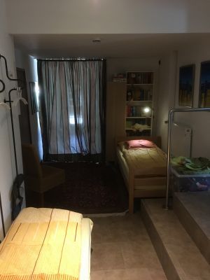 Diele mit Einzelbett und Zustellbett - Bild 7: Herrmanns Ferienwohnung in Geestland - Langen