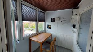 Bild 8: Ferienwohnung in Norddeich mit Blick auf die Nordsee und die Insel Juist