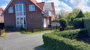 Bild: Ferienwohnung "Nordseeradler" - EG-Wohnung mit sehr großem Garten